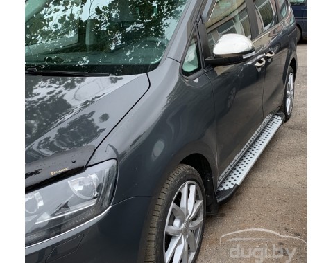 Пороги алюминиевые ARTEMIS для SEAT ALHAMBRA 2010-...